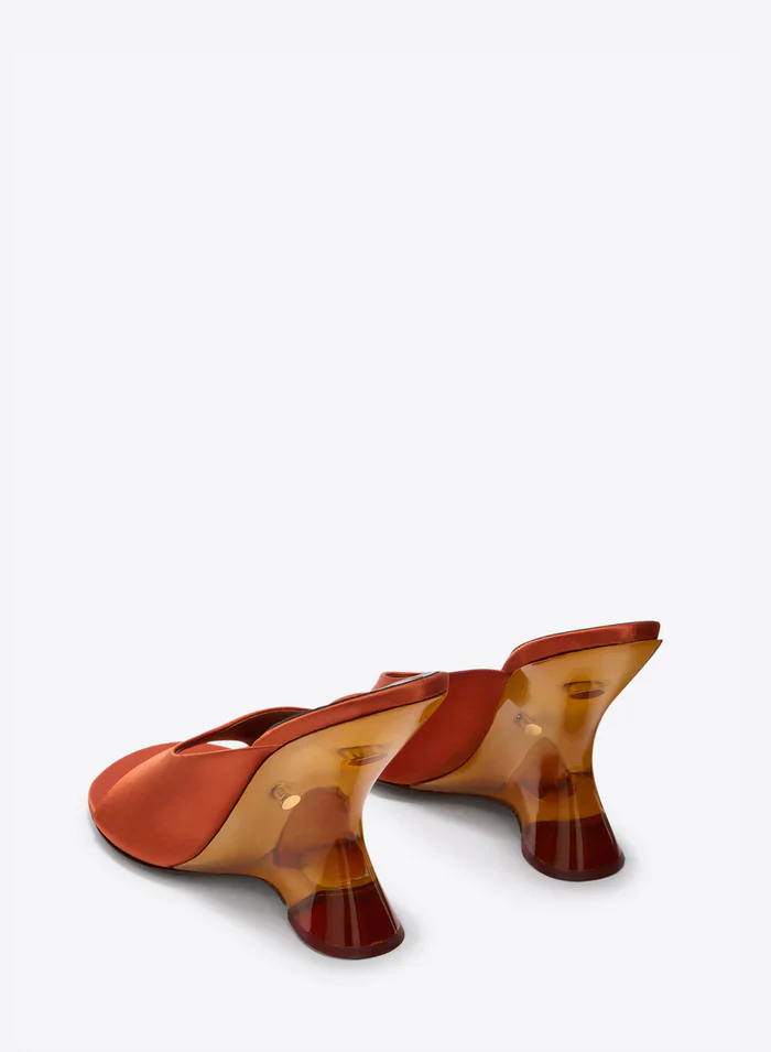 Wedge Mule - Rust - Image 3