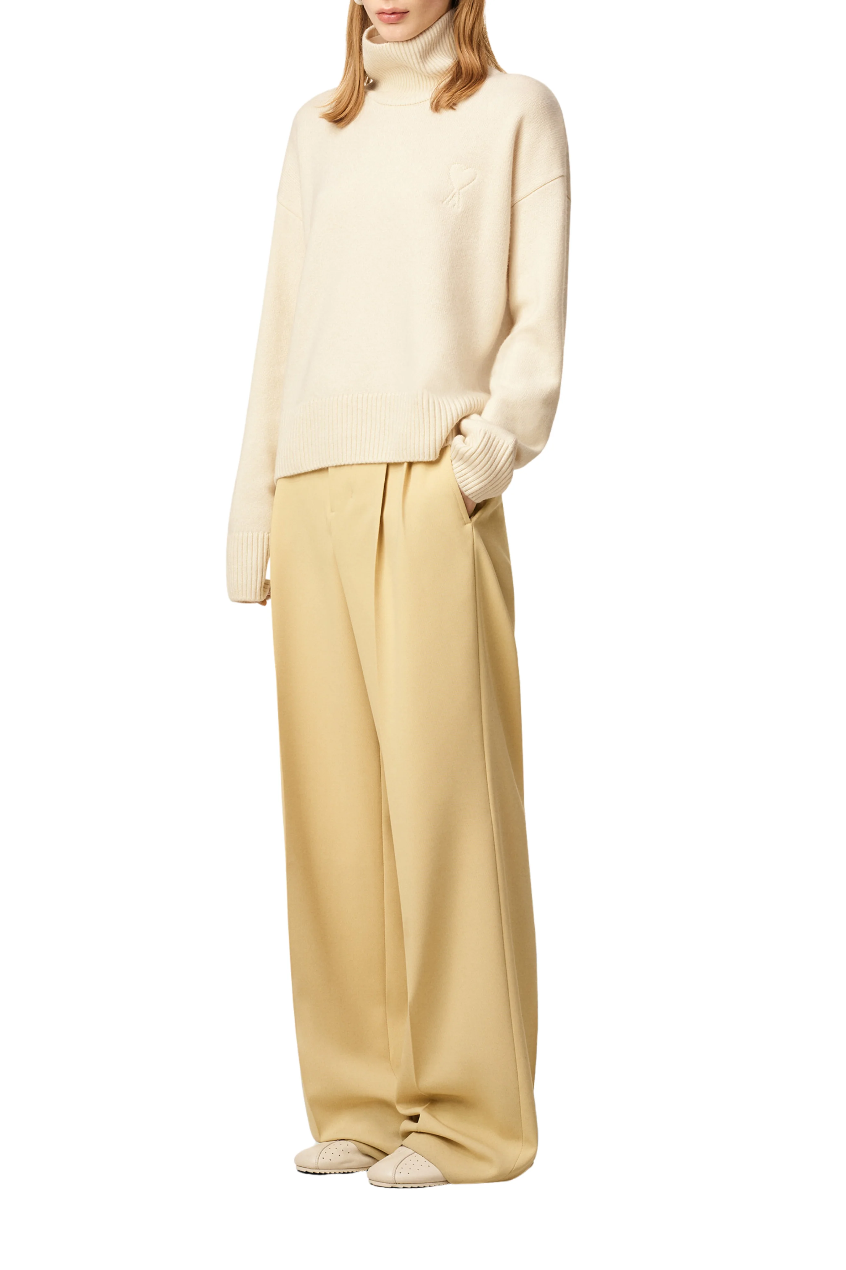 Ami De Coeur Funnel Neck Sweater - Image 3