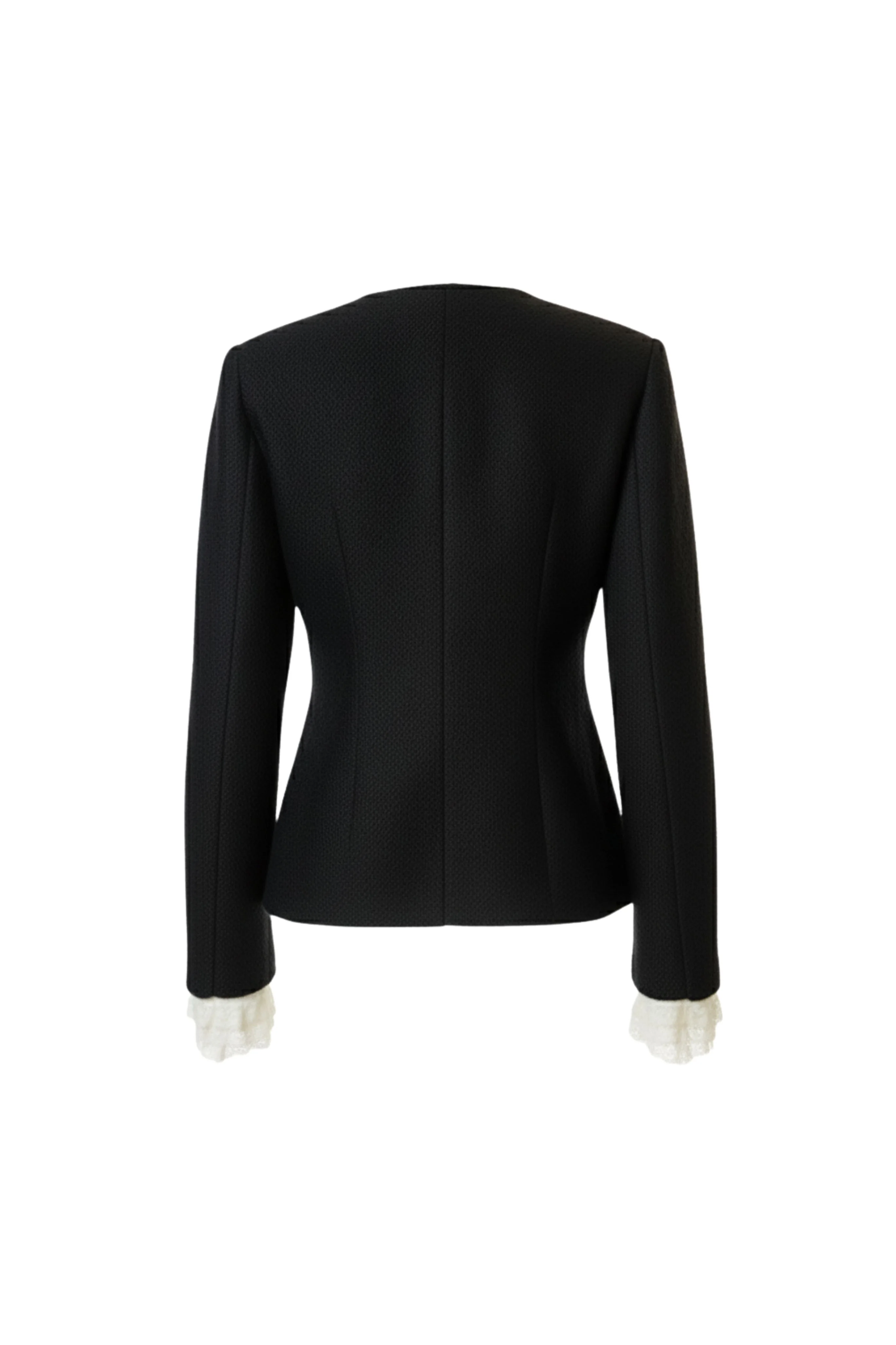 Seraphine Solid Bow Jacket - Image 3
